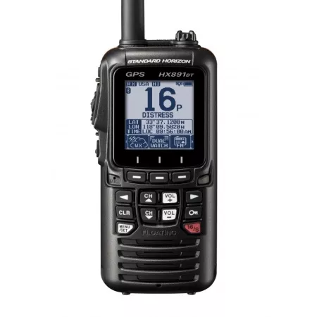 Портативная рация морского диапазона Standard Horizon HX891BT Black