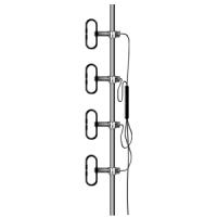 Коллинеарная дипольная антенна Comtech TC480D4-9